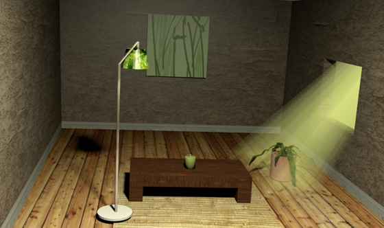 Blender 3D Projects: The Green Room